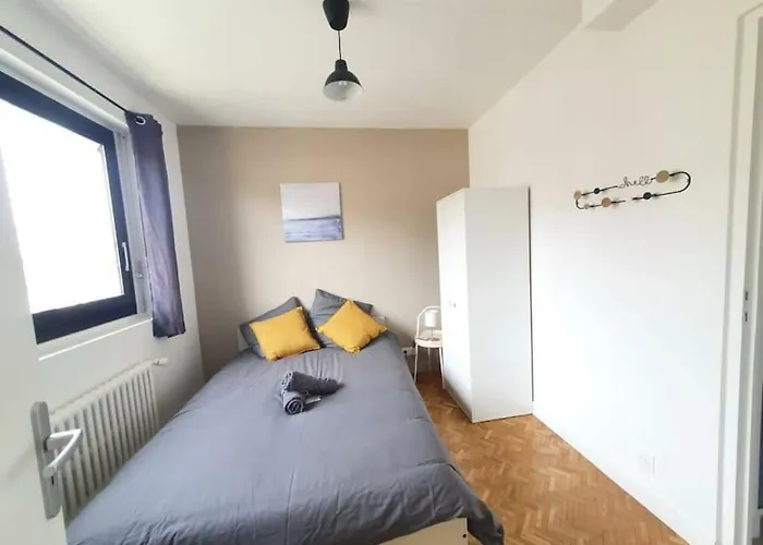 L'orchidee - Cosy Flat, 20min From Paris